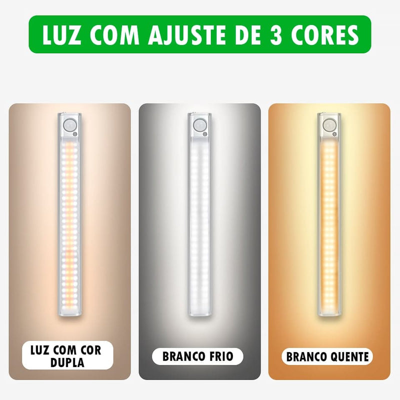 Luz Led Inteligente com Sensor de Movimento 2 EM 1