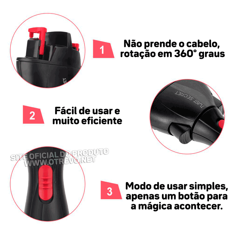 Trançadora Automática de Cabelo - ®TwisterHair (PRODUTO ORIGINAL)