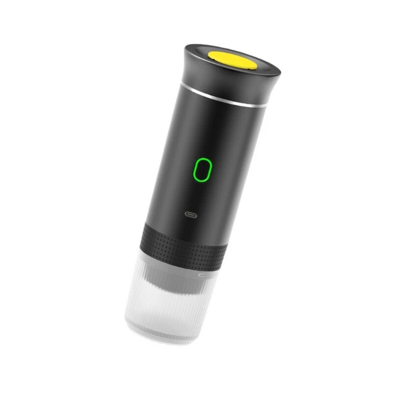 Máquina de Café Expresso Portátil 3 em 1 – Sem Fio, USB-C, 15 Bar, para Cápsulas e Pó