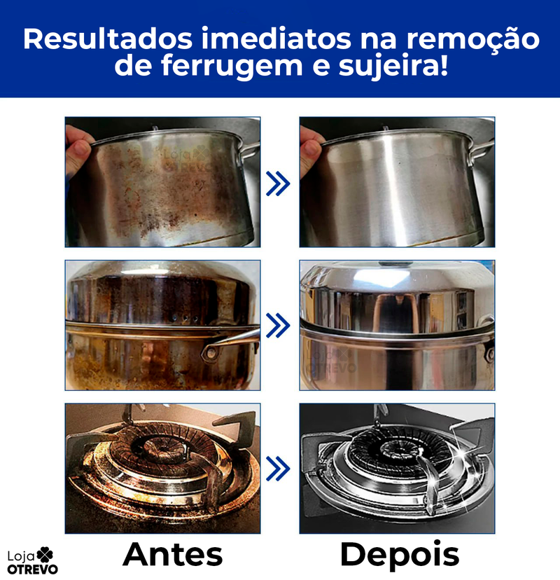 CleanUp®  - Limpador Mágico de Panelas Ultra Concentrado