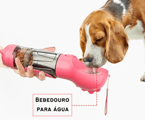 Garrafa de água para Cães e Gatos 4 em 1 ®PetBottle