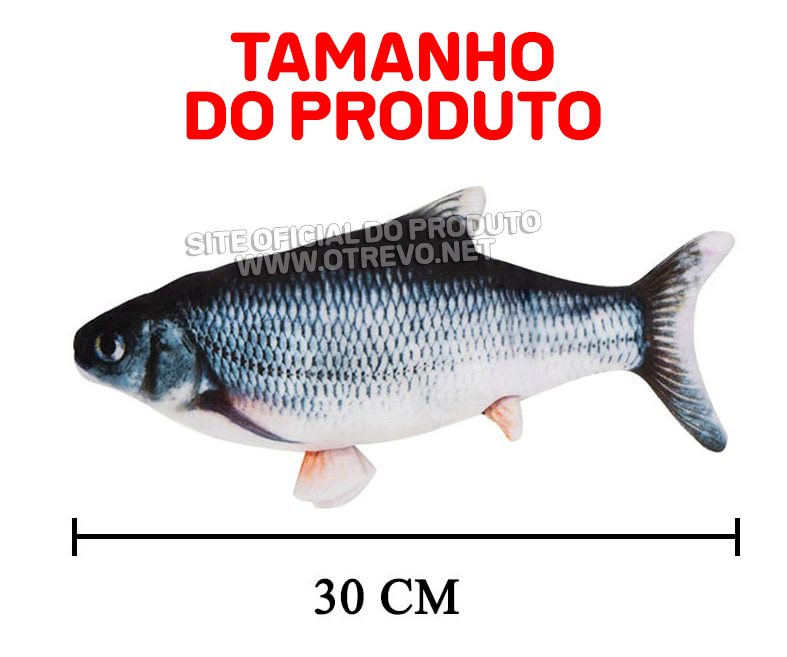 Brinquedo de Peixe Elétrico - ®FishToy