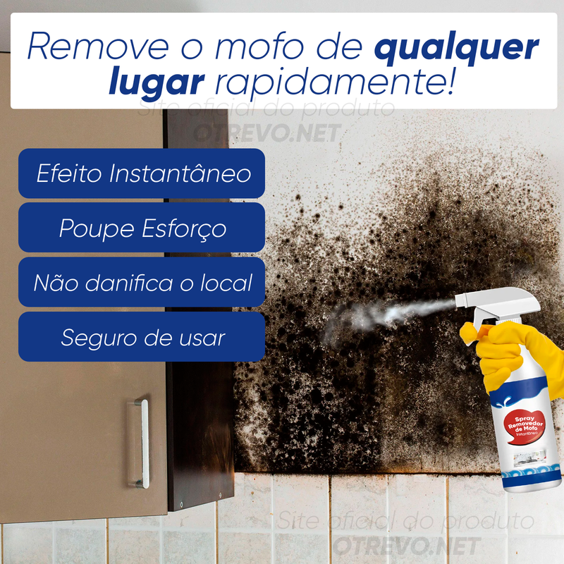 Spray removedor de Mofo (ELIMINA TOTALMENTE O MOFO) ®AntiDefense