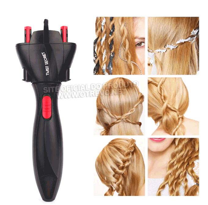 Trançadora Automática de Cabelo - ®TwisterHair (PRODUTO ORIGINAL)