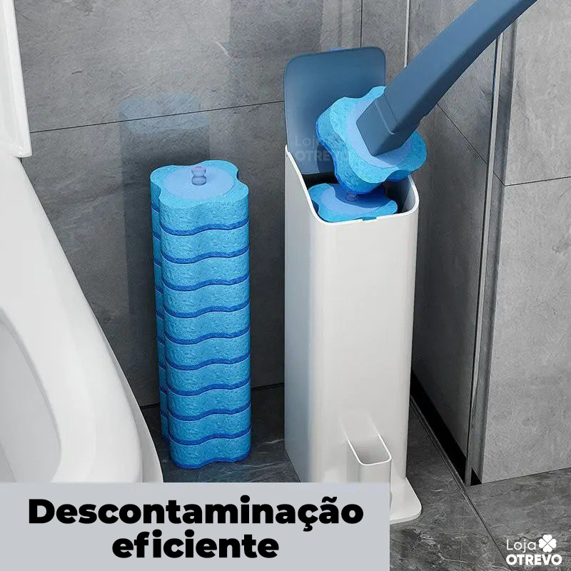 Toilet Plus® - Escova Super Higiênica Reutilizável