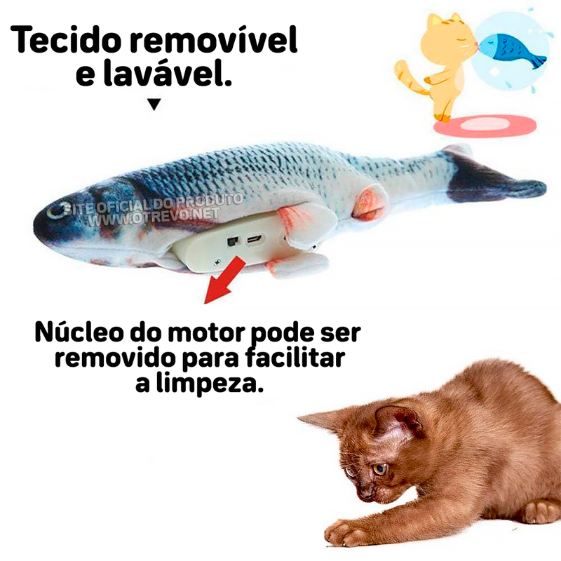 Brinquedo de Peixe Elétrico - ®FishToy