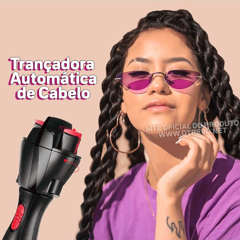 Trançadora Automática de Cabelo - ®TwisterHair (PRODUTO ORIGINAL)