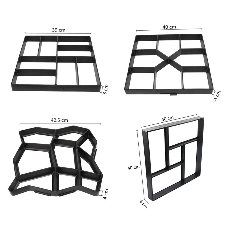 Molde Forma de Piso para Concreto - PisoMais®