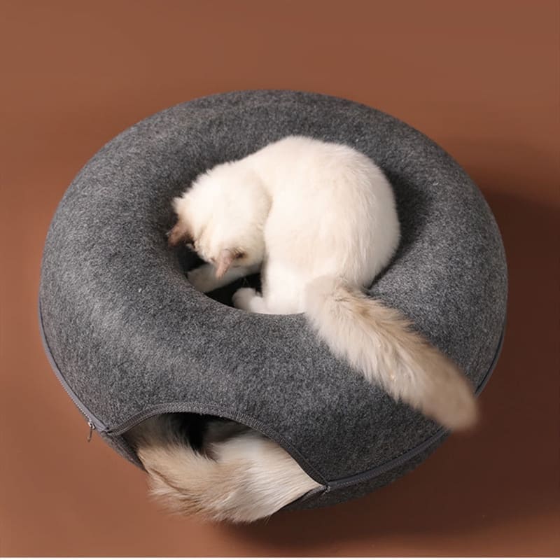 Cama Interativa Donuts para Gatos ®Bedonutts ( Desestressa e Relaxa )