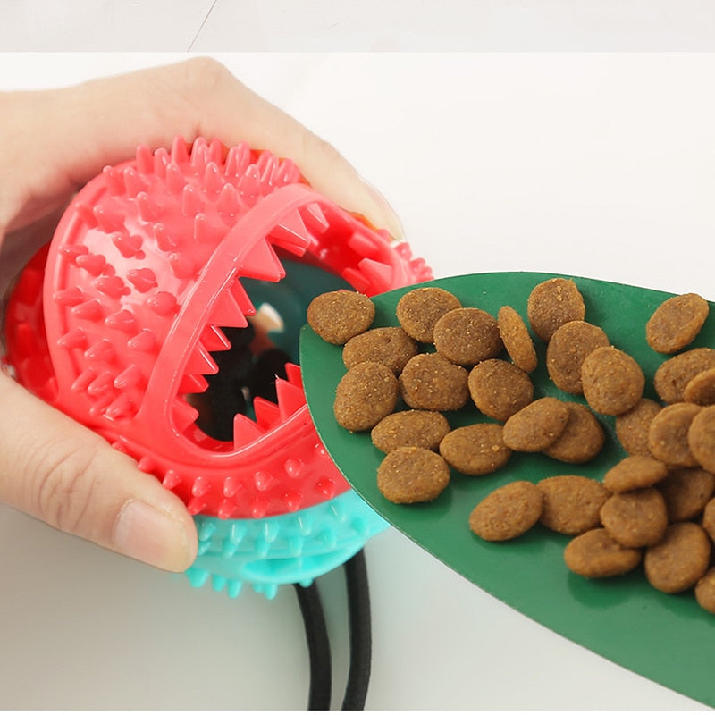 Brinquedo Mordedor Interativo com Ventosa Para Cães - ®PuxaDog