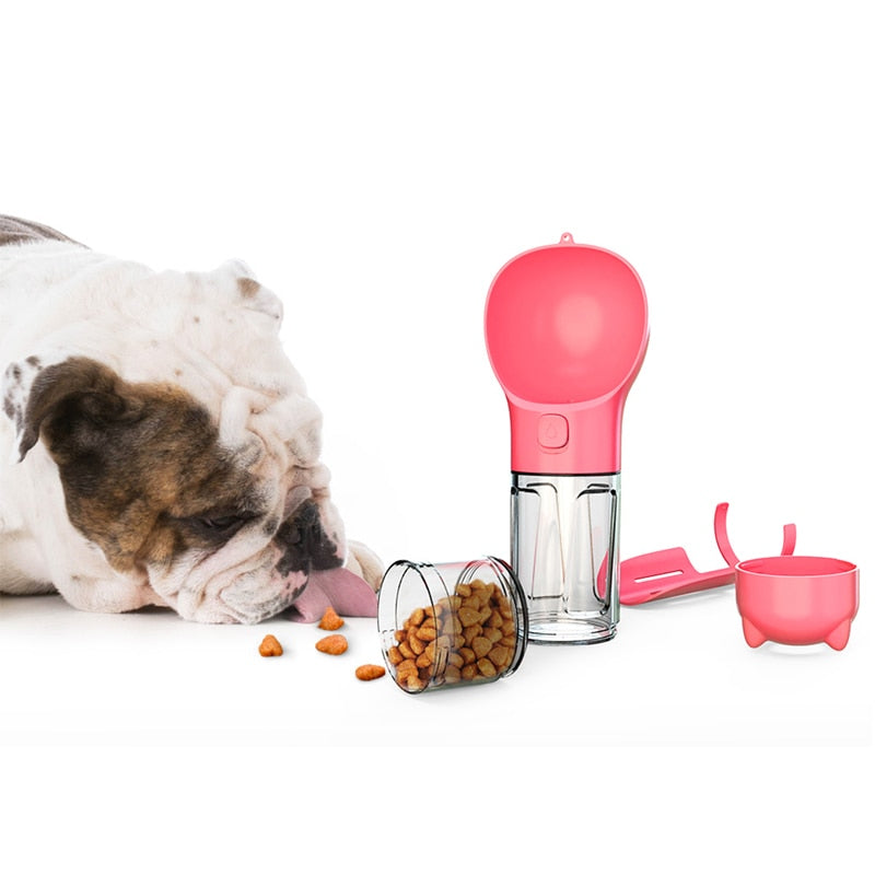 Garrafa de água para Cães e Gatos 4 em 1 ®PetBottle