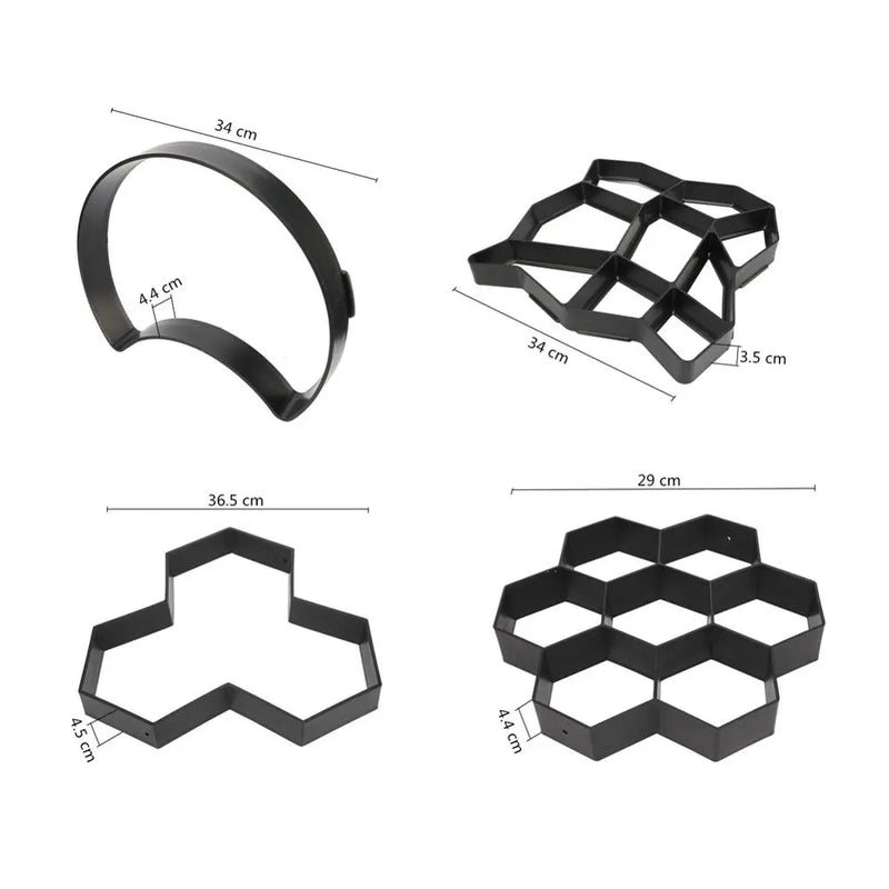 Molde Forma de Piso para Concreto - PisoMais®