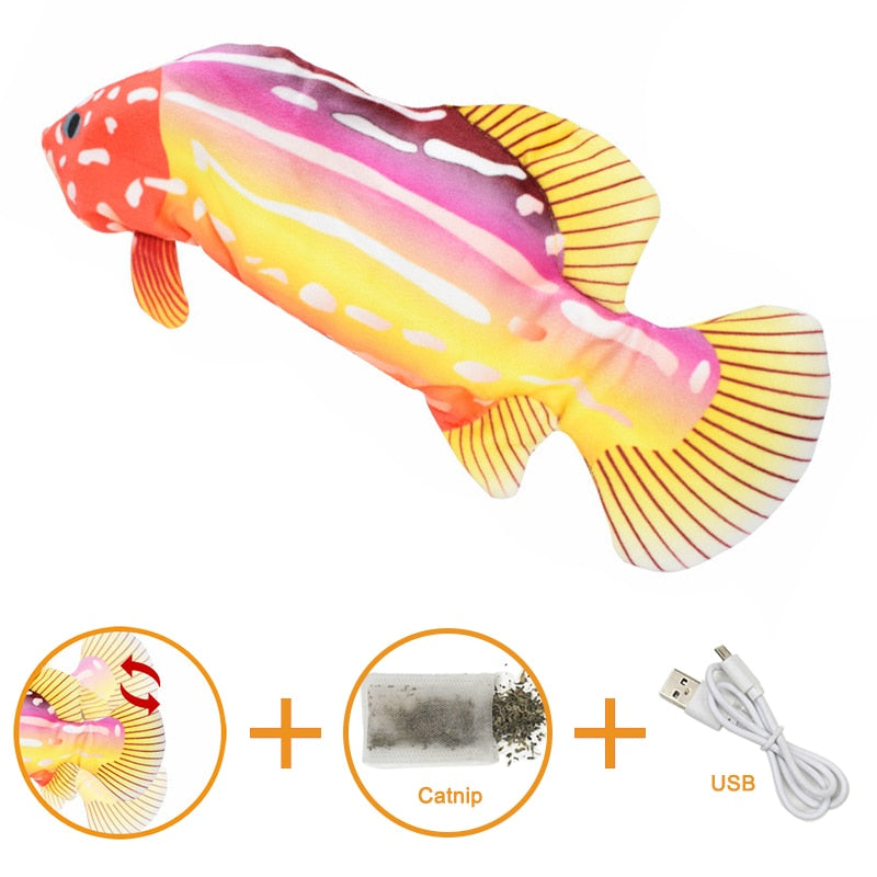 Brinquedo de Peixe Elétrico - ®FishToy