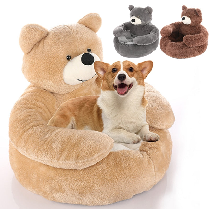 Caminha Urso para Cães e Gatos ®TedBed (ANTI ANSIEDADE) 100% ALGODÃO