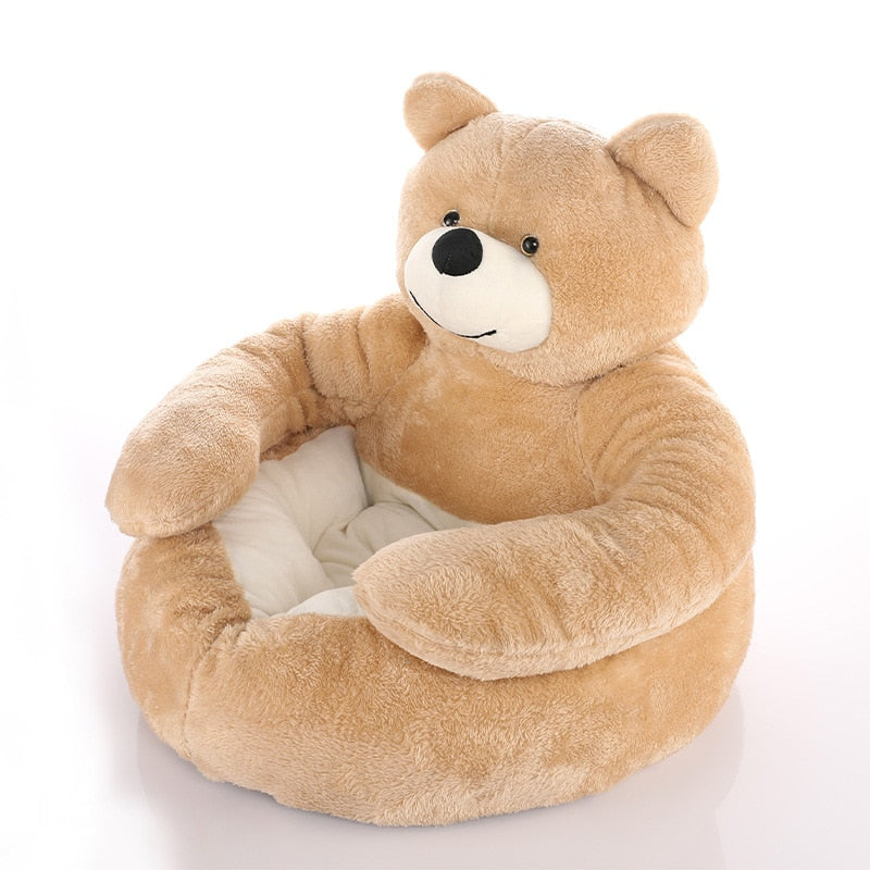 Caminha Urso para Cães e Gatos ®TedBed (ANTI ANSIEDADE) 100% ALGODÃO