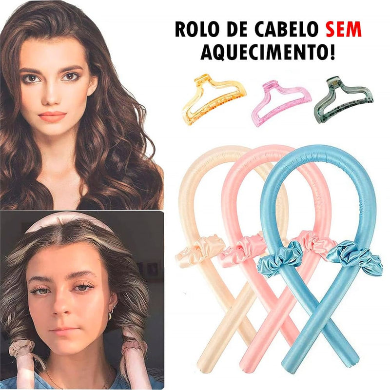 Modelador de Cachos Sem Calor - ®Hair Modeler