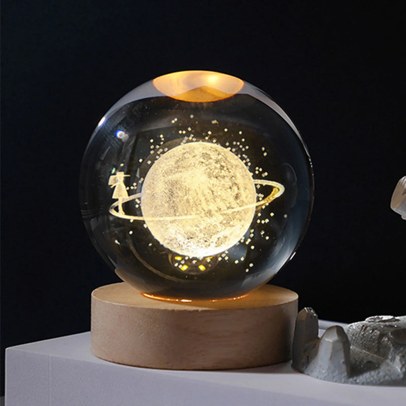 Galaxy World®  - Luminaria de Cristal