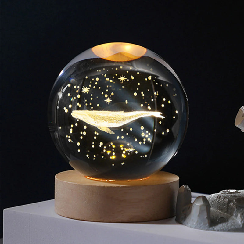 Galaxy World®  - Luminaria de Cristal