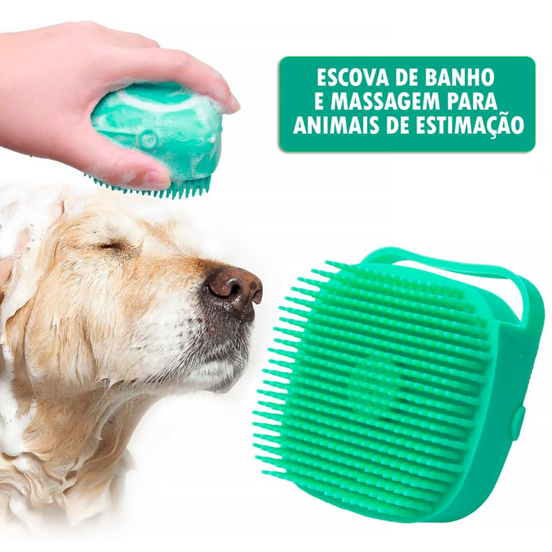 Escova de Banho para Animais de Estimação 3 em 1 - WashPet® (ULTIMO DIA PROMOÇÃO)