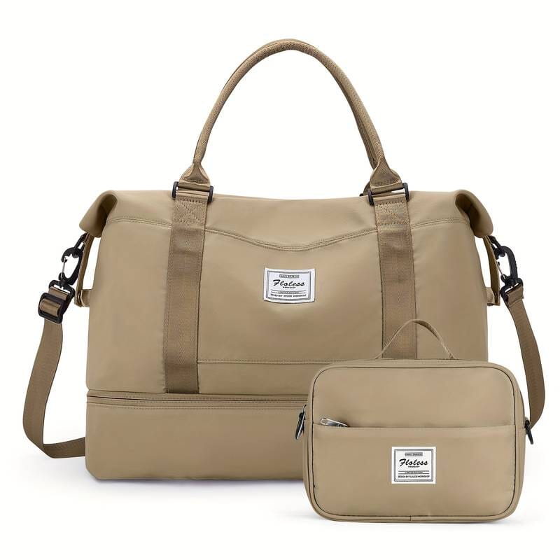 Bolsa-Mala Impermeável com Bolsos Multifuncionais - Elegância Urbana + BRINDE