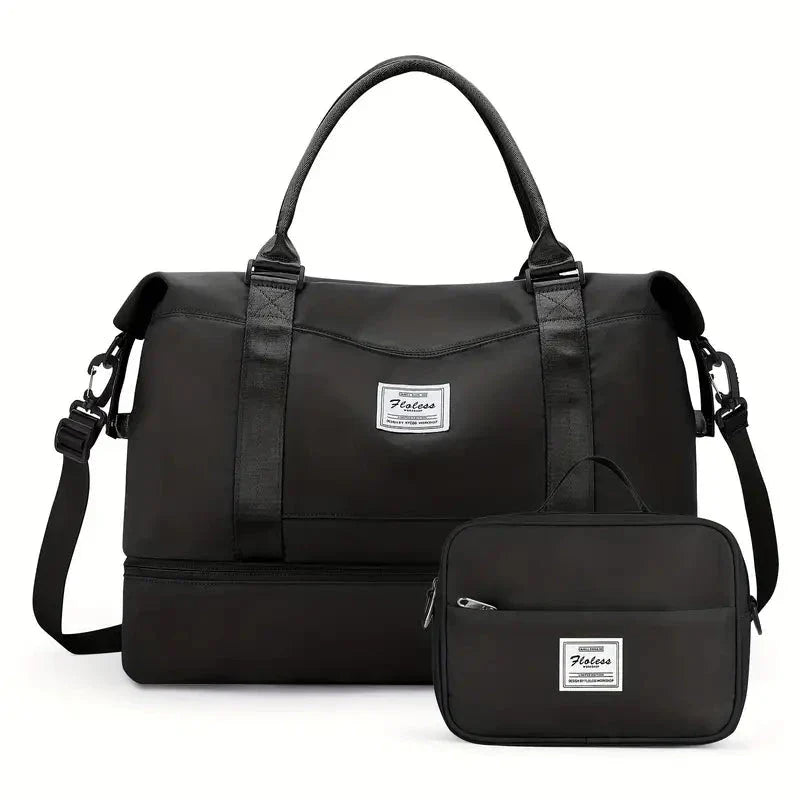 Bolsa-Mala Impermeável com Bolsos Multifuncionais - Elegância Urbana + BRINDE