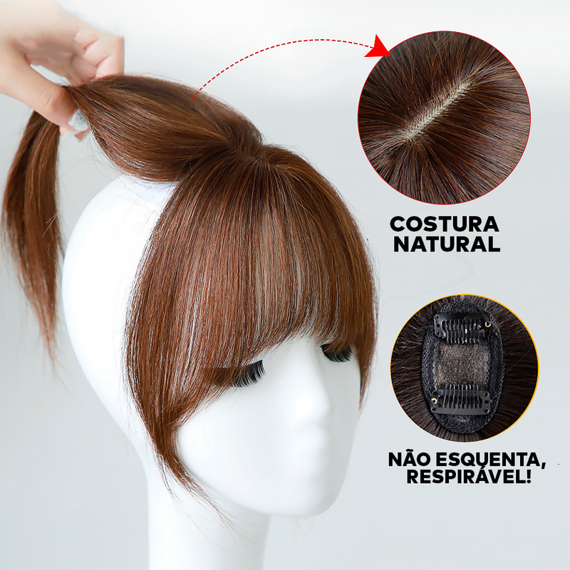 Aplique Frontal Com Franja - ®HairMax