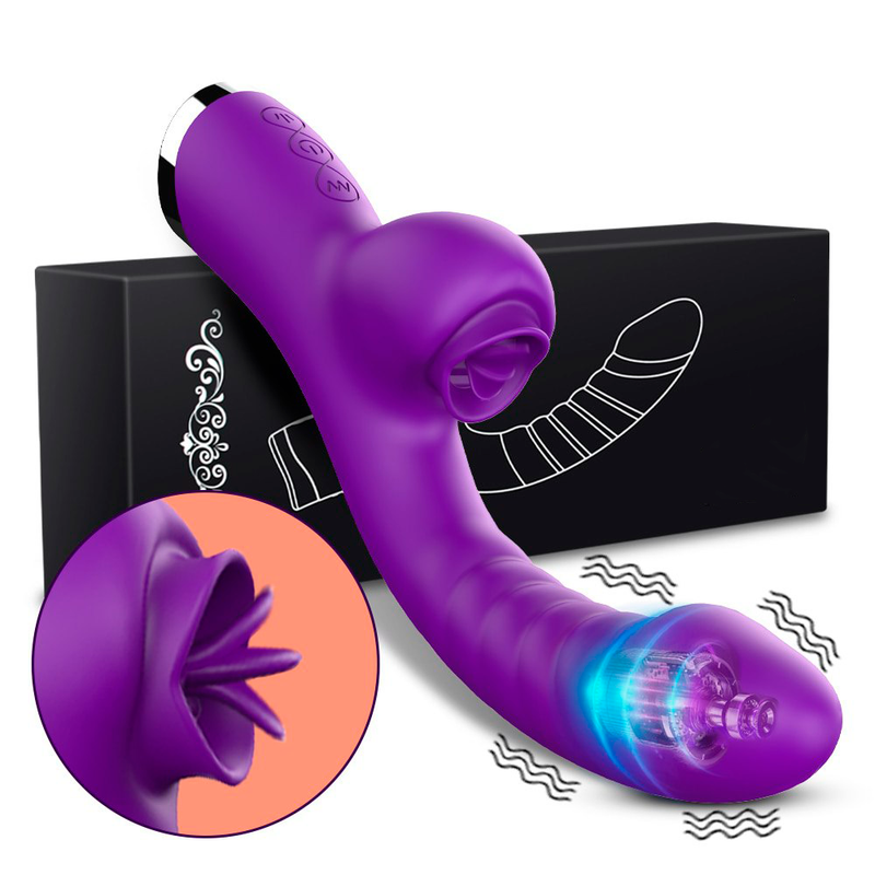 Vibrador Feminino Mágico 2 em 1 - ®HotGirl (100% DE PRAZER)