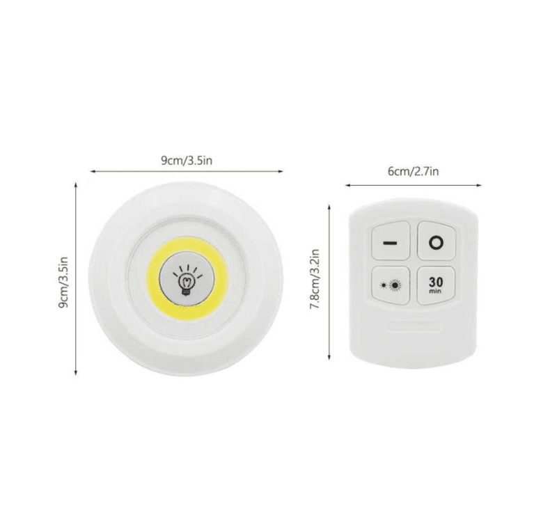 LÂMPADA LUMINÁRIA LED COB SEM FIO - LIGHTHOUSE®