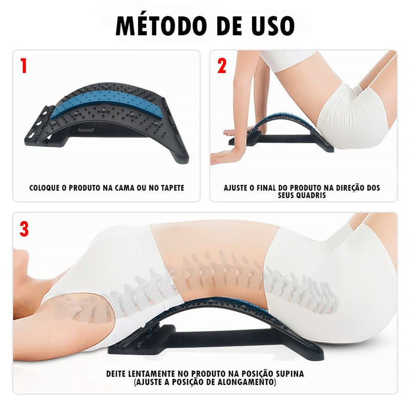 Massageador de Lombar e Coluna Alinhada - ReparaMax®