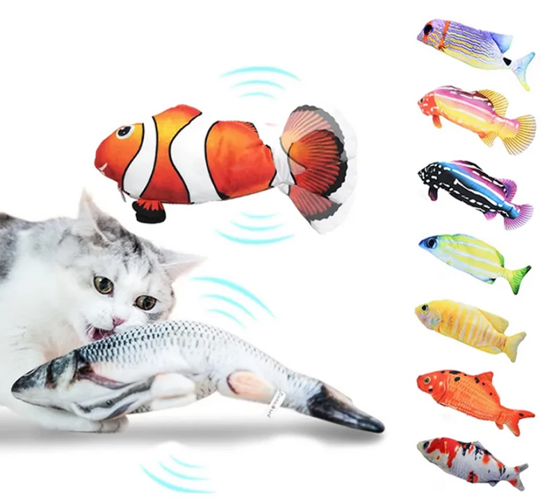 Brinquedo de Peixe Elétrico - ®FishToy