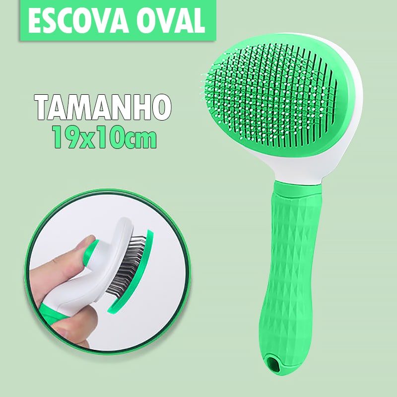 Escova Removedora de Pelos Mortos Para Cães e Gatos ®MagicBrush