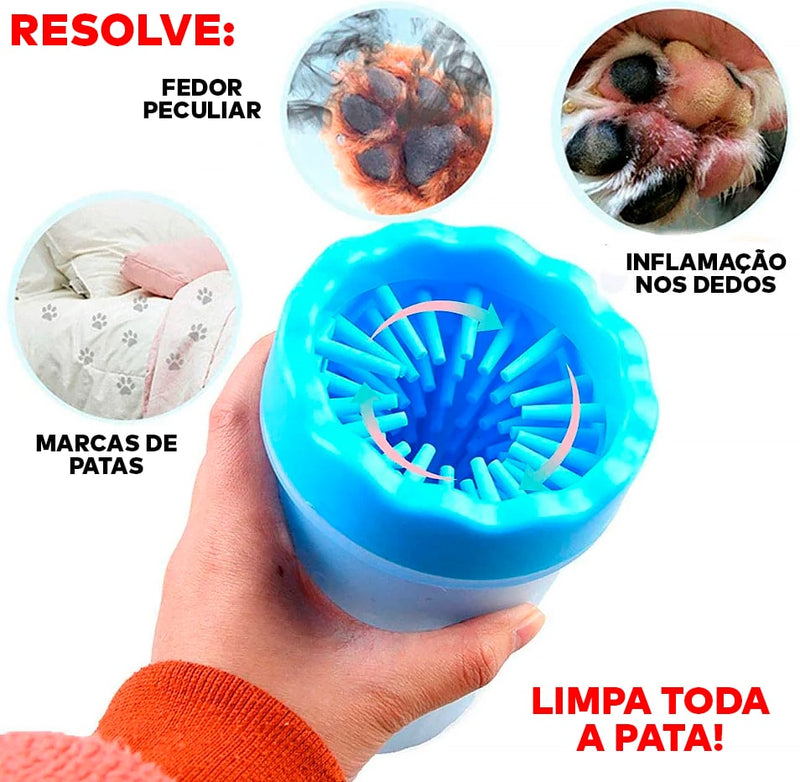 Limpador de Patas Portátil Para Cães e Gatos  ®CleanPeth