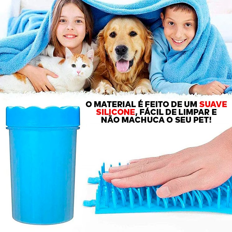 Limpador de Patas Portátil Para Cães e Gatos  ®CleanPeth