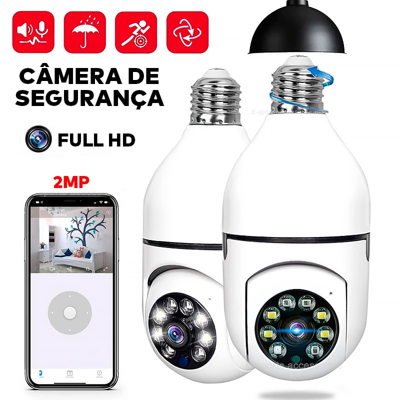 Camera de segurança de alta resolução full HD ®MAXSECURITY