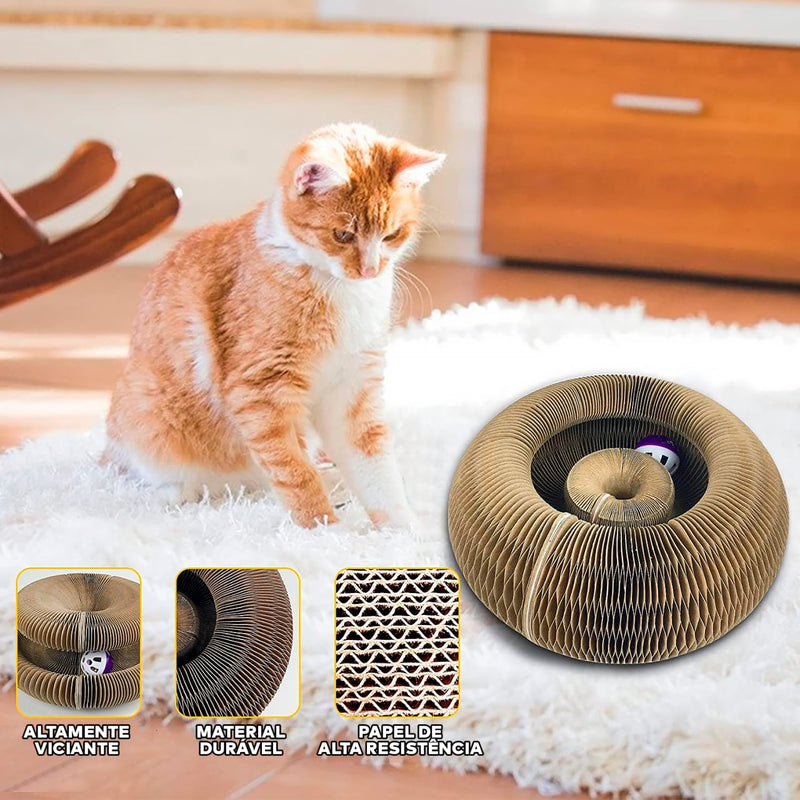 Arranhador Mágico Interativo Para Gatos - ®CatSnap (ESTIMULA A INTERAÇÃO)