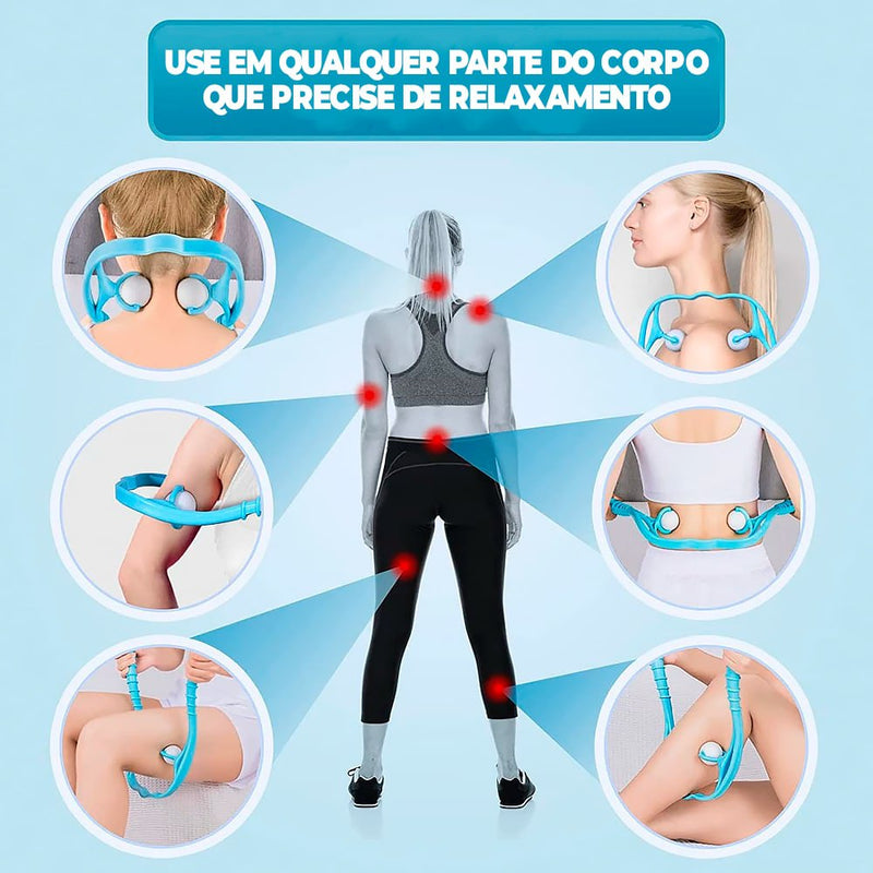 Massageador Cervical Para Dores Musculares ®FixHurt