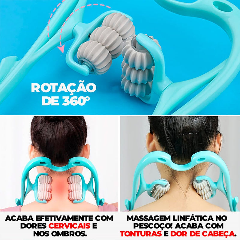 Massageador Cervical Para Dores Musculares ®FixHurt