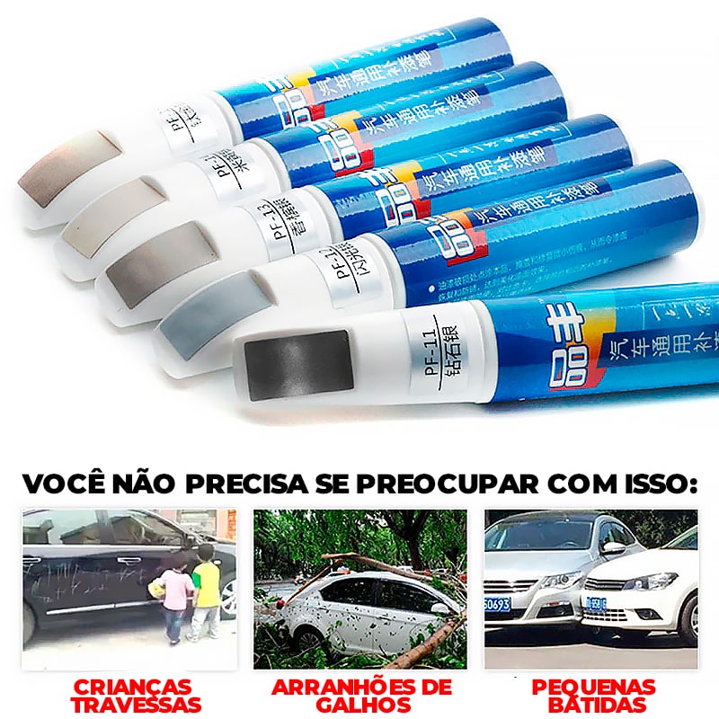 Caneta Removedora de Riscos e Arranhões Para Carros 2 em 1 ®PenFix (ULTIMAS UNIDADES)