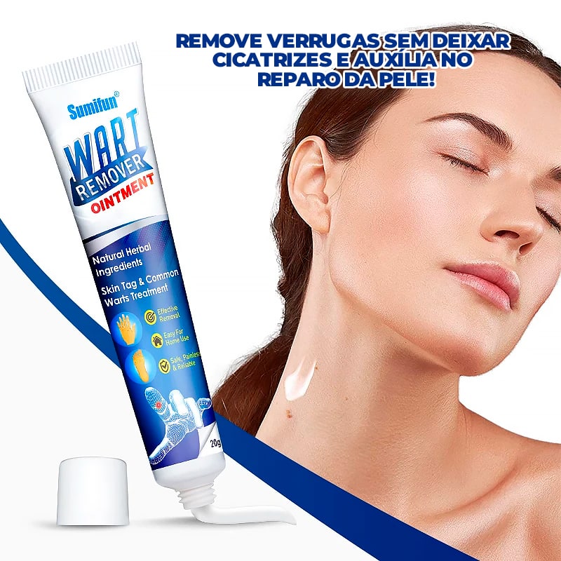 Removedor de Verrugas Olho de Peixe ®ClearCream