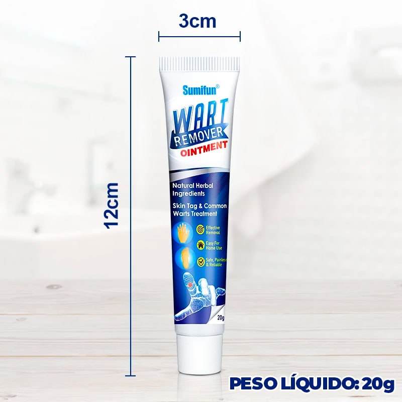 Removedor de Verrugas Olho de Peixe ®ClearCream