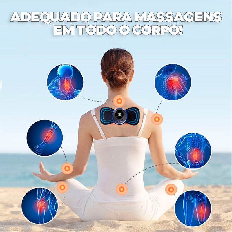 Mini Massageador Elétrico Para Costa, Braços, Pernas - VARIMAX® (ELIMINA 100% AS VARIZES)