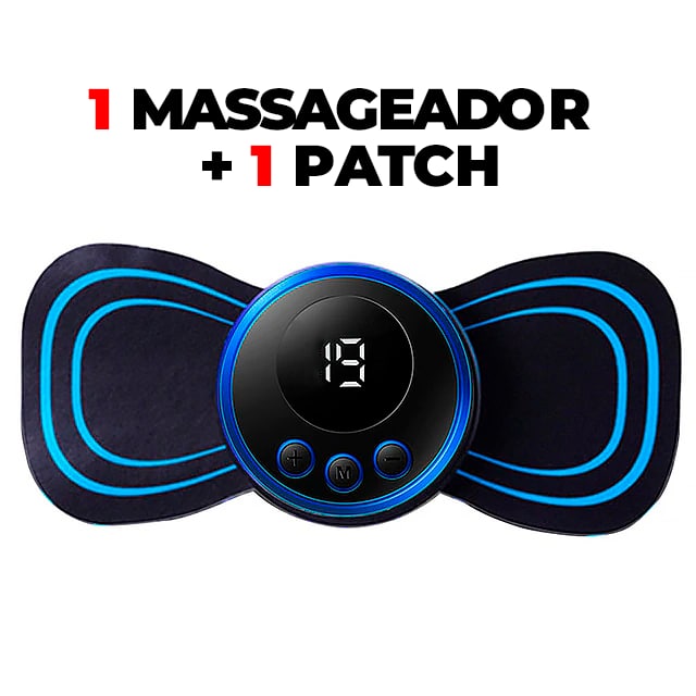 Mini Massageador Elétrico Para Costa, Braços, Pernas - VARIMAX® (ELIMINA 100% AS VARIZES)