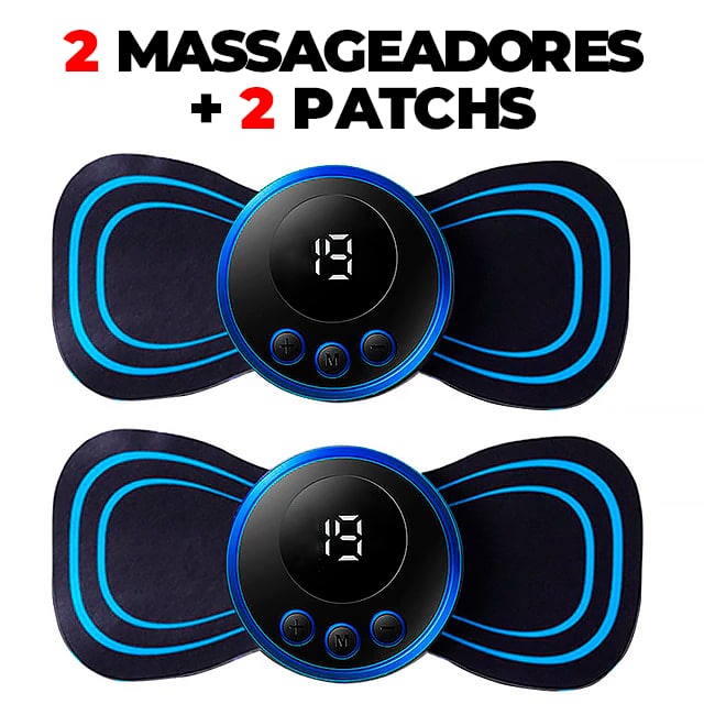 Mini Massageador Elétrico Para Costa, Braços, Pernas - VARIMAX® (ELIMINA 100% AS VARIZES)