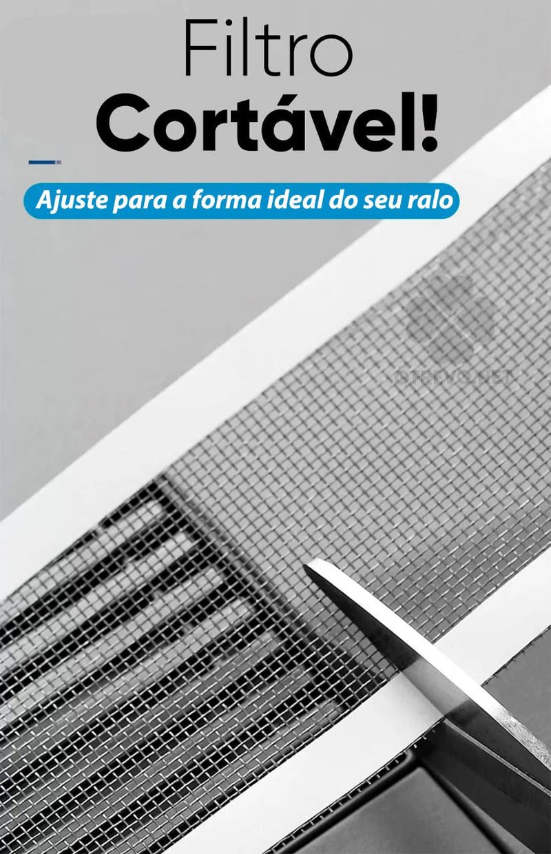 Filtro Coletor de Sujeira Para Ralos 5M 10M - CleanBath®